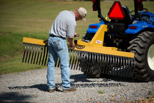 King Kutter Landscape Rake